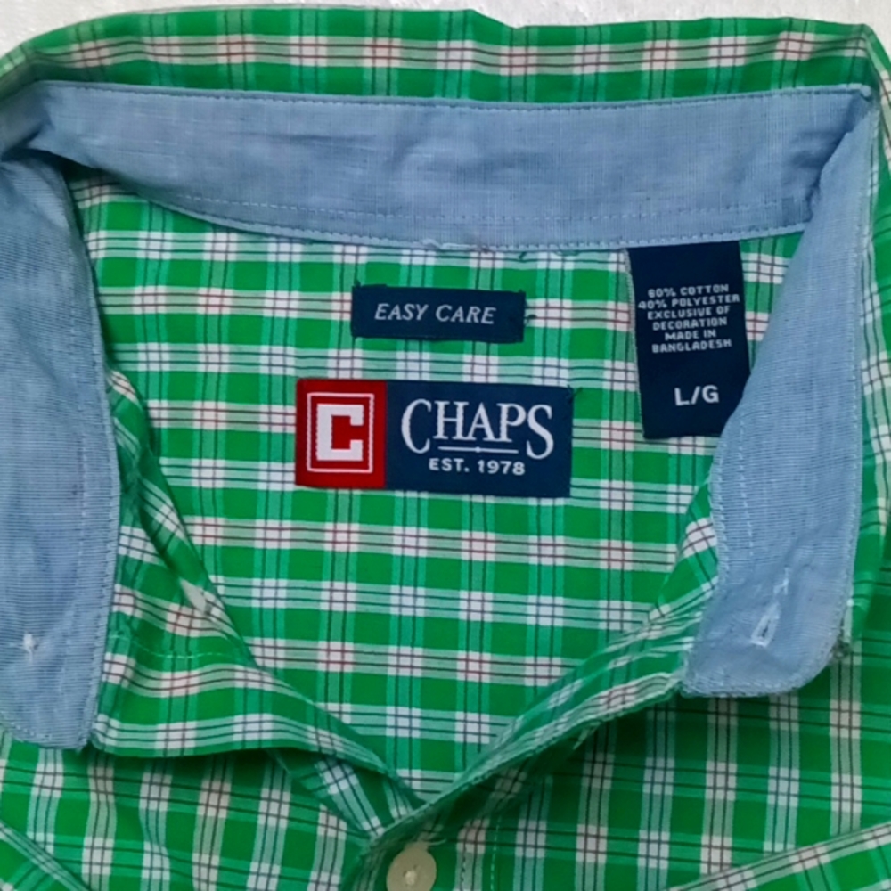 Chaps short sleeve button down - Picture 4 of 10